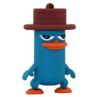 Pamięć USB PenDrive zabawny piękny Perry dziobak kształt pamięć Flash 2.0 pamięć pióra U dysk 4G 8G 16G 32GB 256GB napęd USB 2